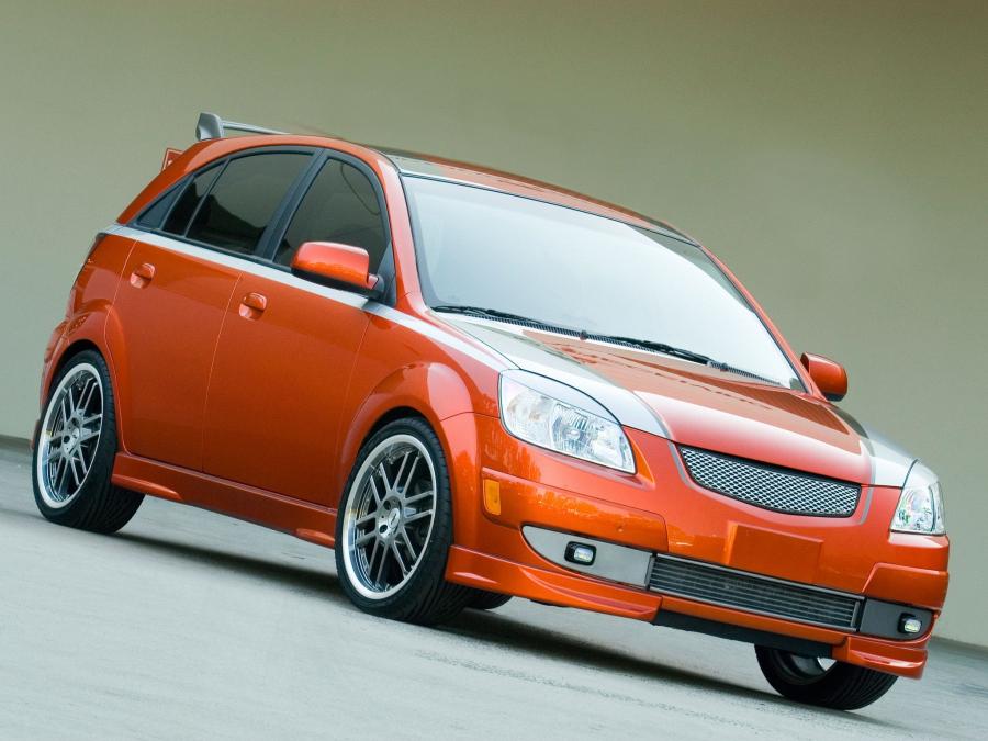  Kia Rio5 Orange Blur 2005 года  (фото 3 из 5)
